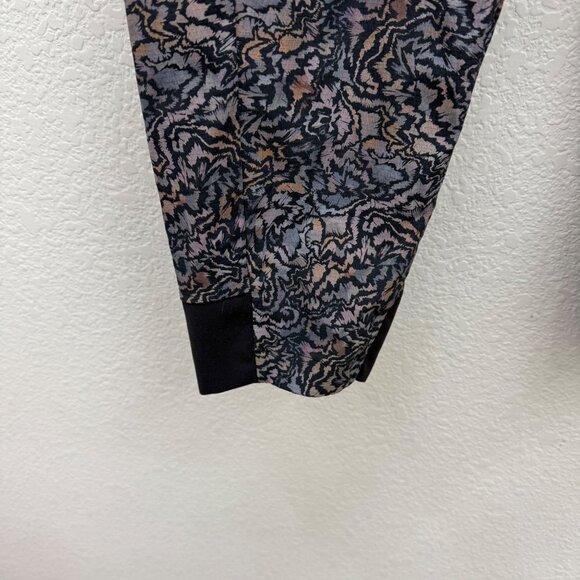 Athleta Trekkie North Printed Jogger Nylon Stretch Outdoor Pants Womens size 10 - Picture 4 of 8